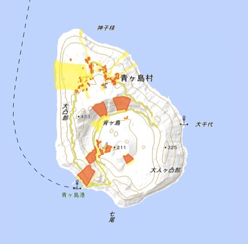  青ヶ島村 マップ