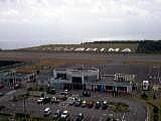 神津島空港ターミナルビルの写真