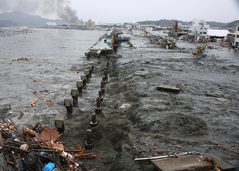 Picture of tsunami
