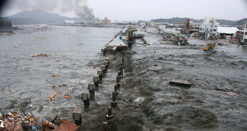 Picture of Picture from the time of the disaster at a Fish Market of the Kesennuma Fisheries Cooperative Association 2