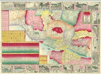 名所絵入　東京新図　全