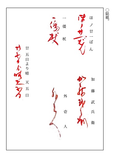 公園はワンダーランド　その三 解読