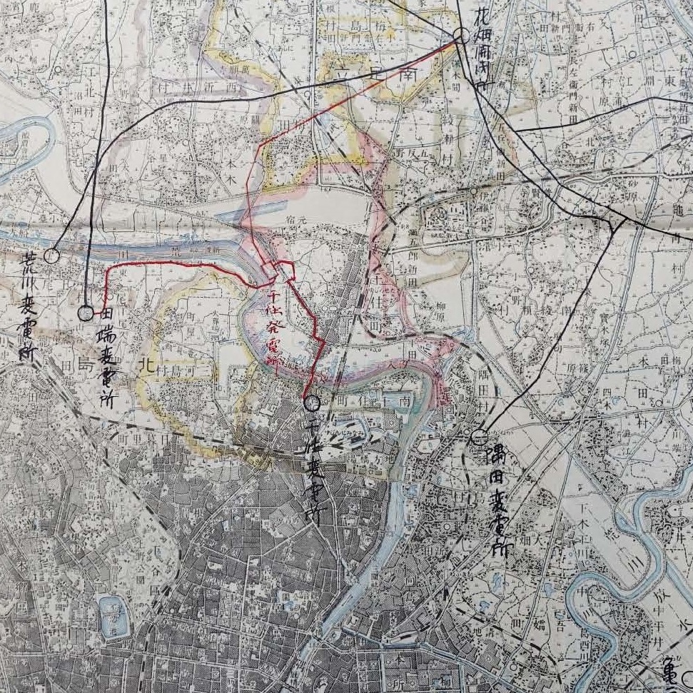 【60年前の東京風景　千住のお化け煙突】