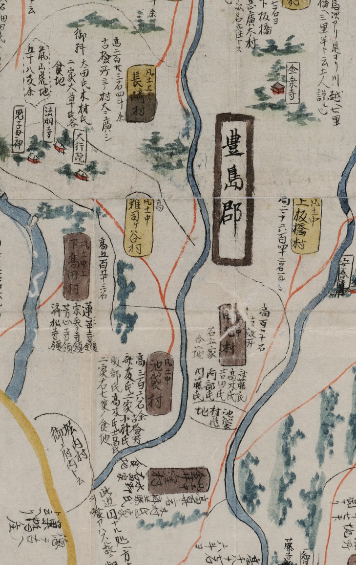 【現在展示貸出中です　江戸傍近図　〜デジタルアーカイブ登載資料】
