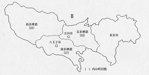 東京都成立直前の東京府