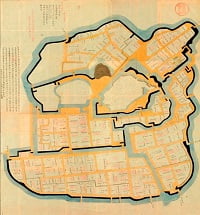 慶長江戸之図