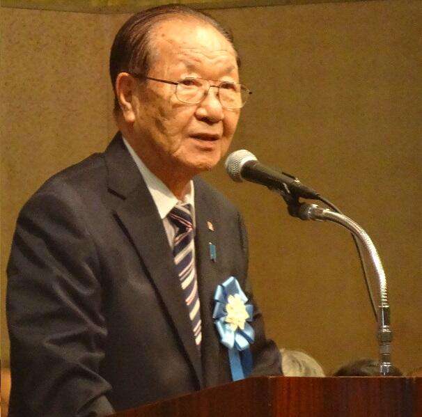 平成28年9月17日（土）挨拶をする飯塚家族会代表