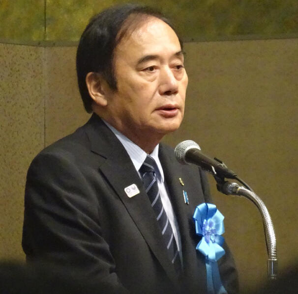 平成28年9月17日（土）挨拶をする上田会長（埼玉県知事）