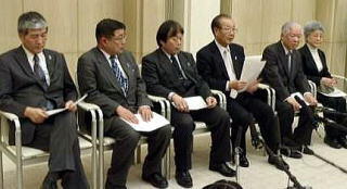 面会後の取材