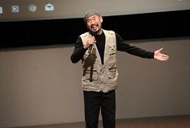 渡部陽一さんの御講演の写真