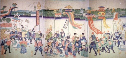 錦絵「御酒頂戴」