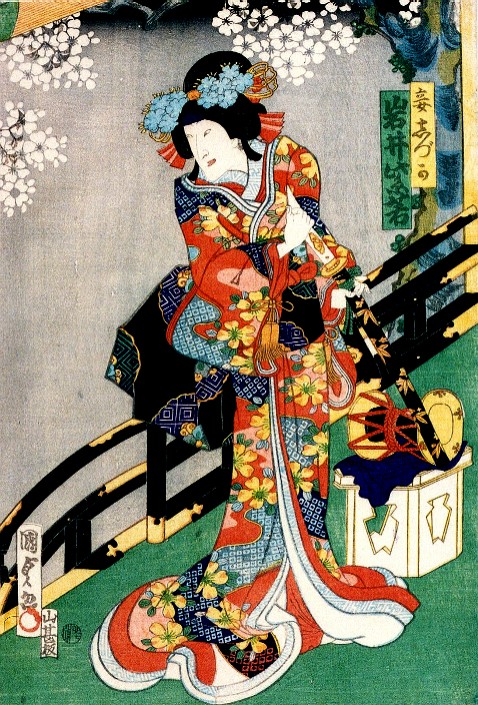 岩井半四郎錦絵