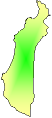 新島の地図