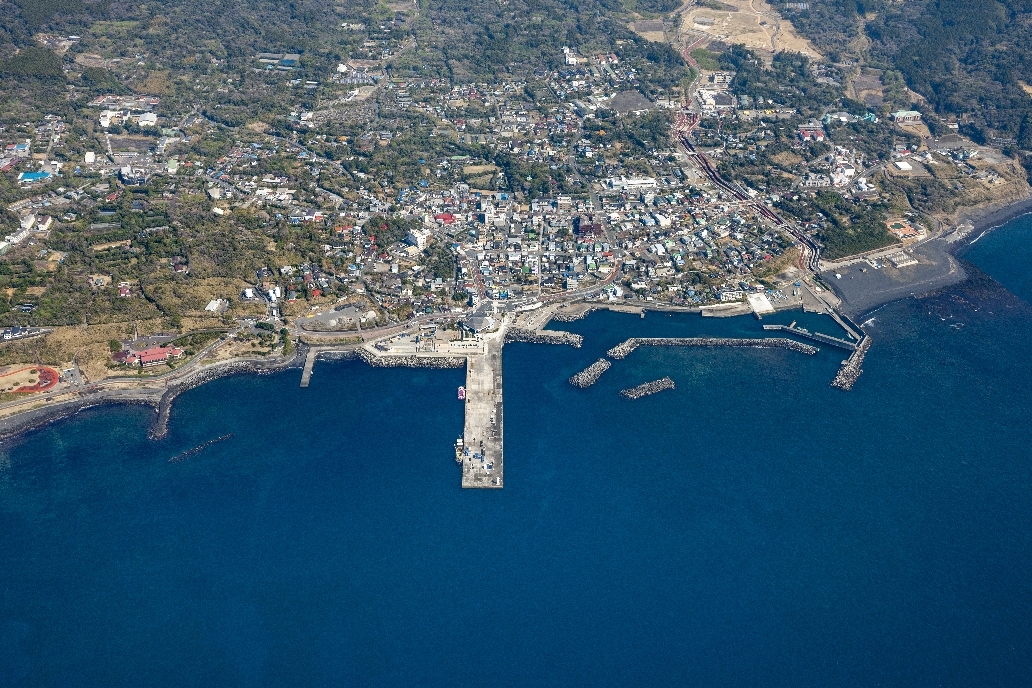 元町港海岸全景