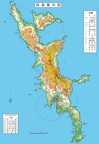 母島管内図